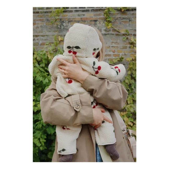 Pilote Sherpa Jody Cerises Recycled Fibers | Ecru