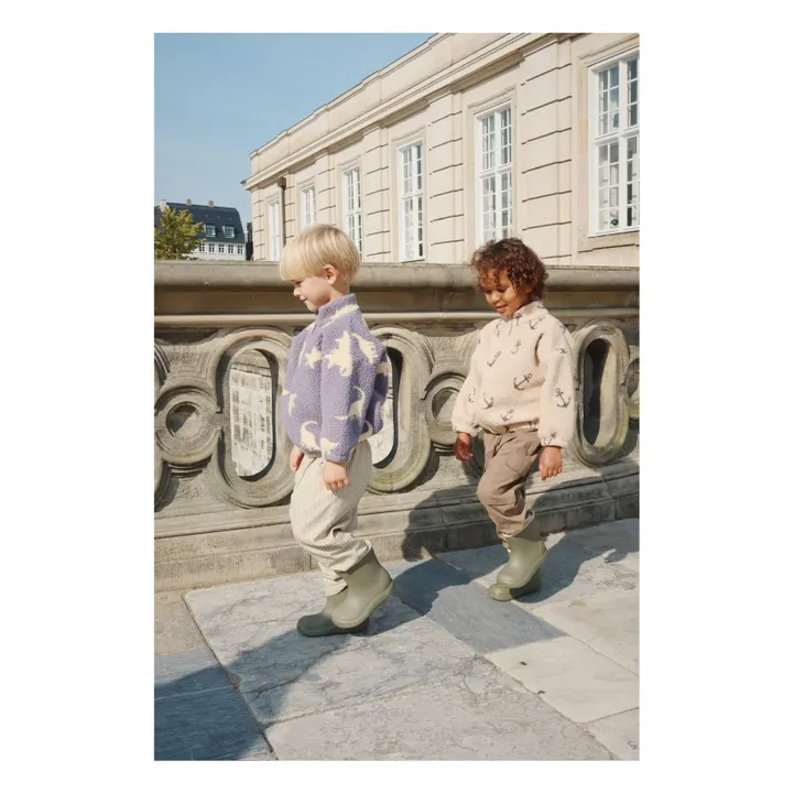 Veste Façon Sherpa Jody Ancres Fibres Recyclées | Beige- Image produit n°5