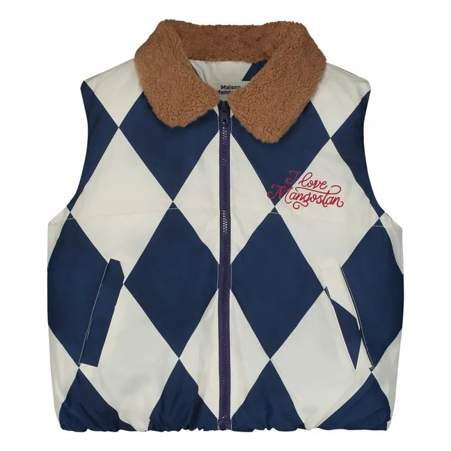 Veste Harlequin | Ivoire