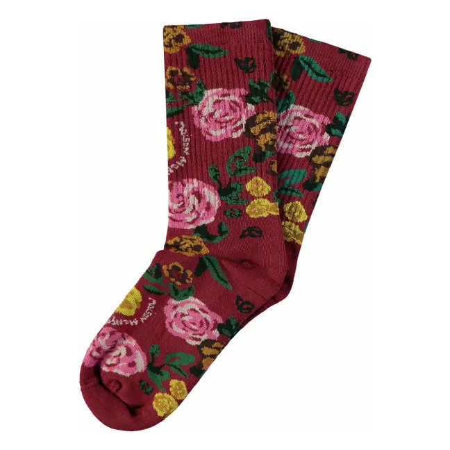 Chaussettes Roses | Bordeaux