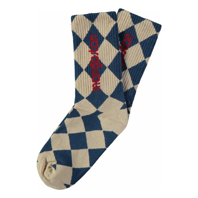 Chaussettes Harlequin | Beige