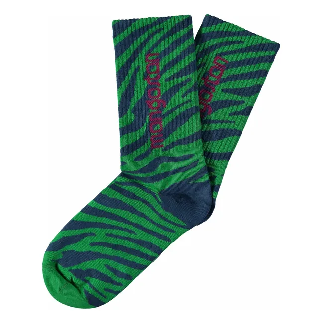 Chaussettes Tiger | Vert