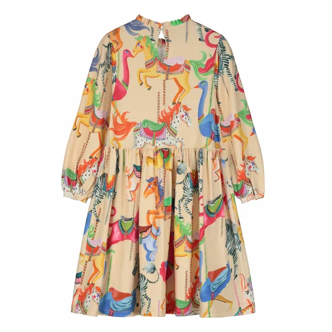 Robe Carnival Coton Bio | Rose pâle