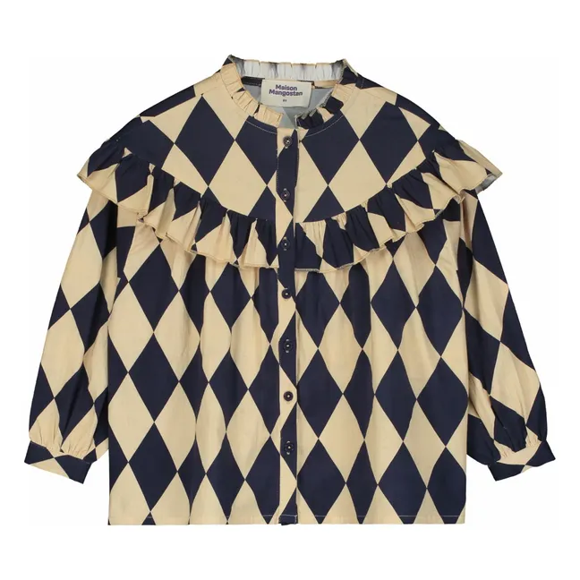 Blouse Harlequin | Beige