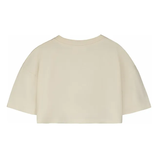 Camiseta Ballerina de algodón orgánico | Crudo