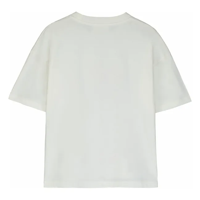 T-shirt Strong Man Coton Bio | Blanc