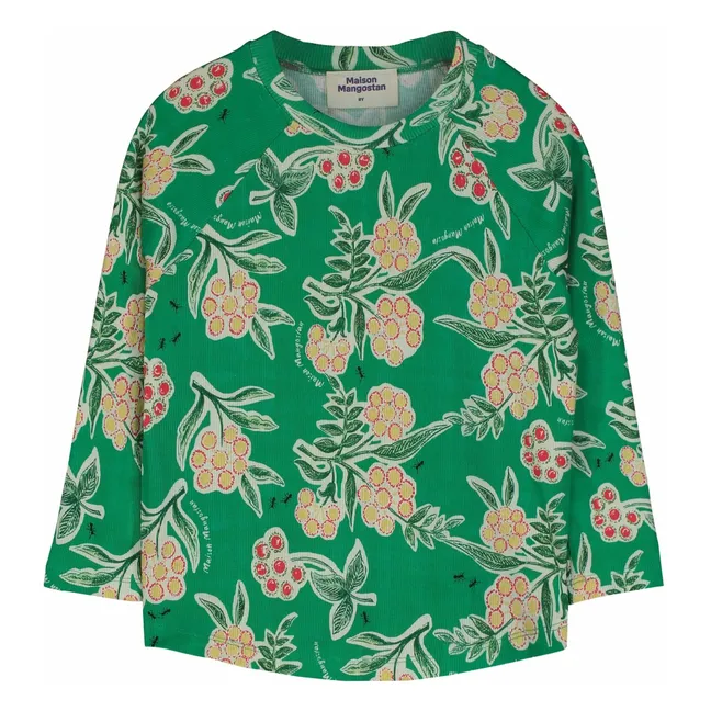 T-shirt Mimosa Coton Bio | Vert