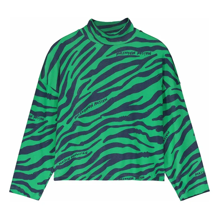 T-shirt Tiger | Vert- Image produit n°0