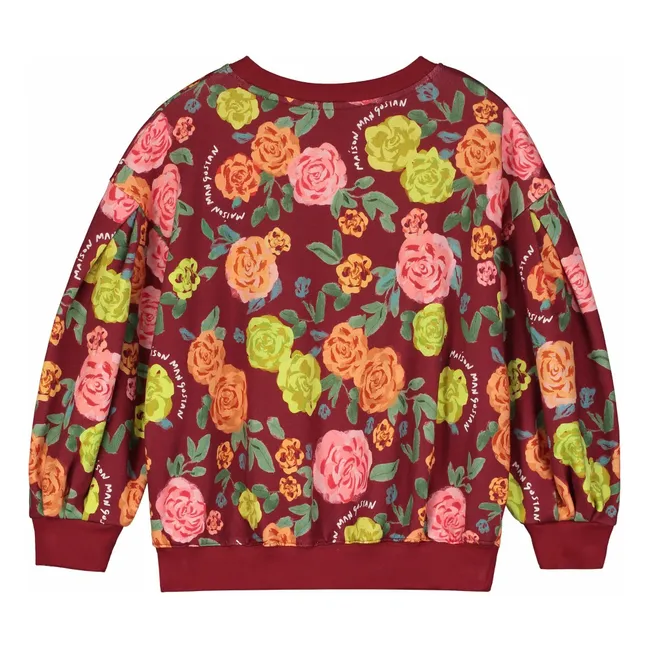 Sweat Roses AO Coton Bio | Bordeaux