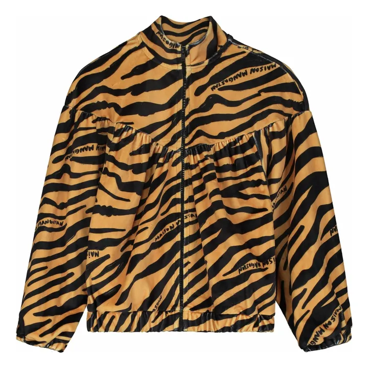 Veste Tiger | Jaune moutarde- Image produit n°0