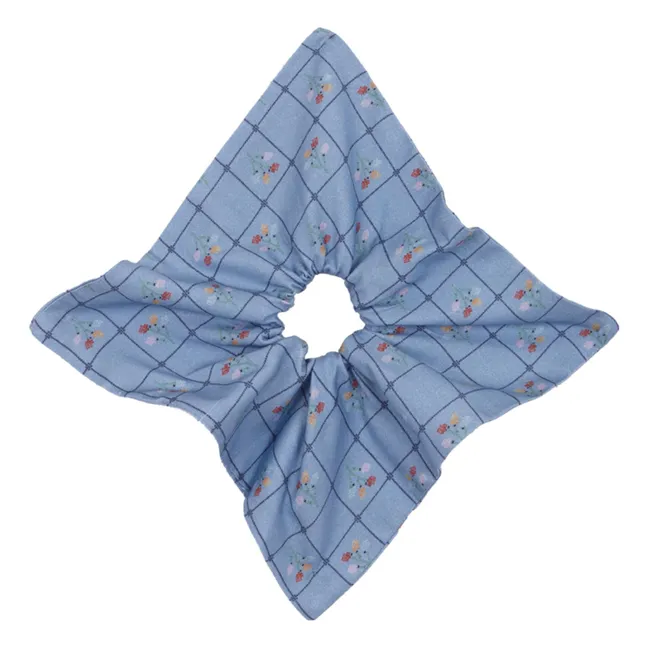 Chouchou Catherina Coton Bio | Bleu