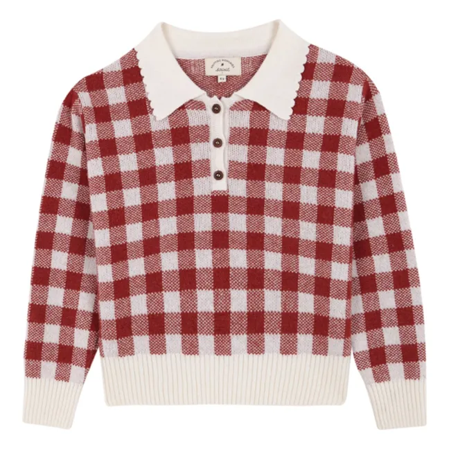 Jersey de cuadros | Rojo