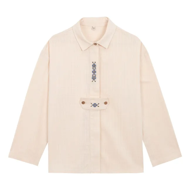 Chemise Austria Coton Bio | Ivoire