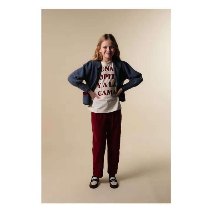 Camiseta de algodón ecológico Sopita | Blanco- Imagen del producto n°4