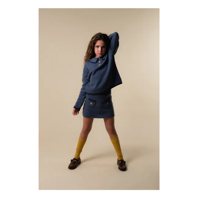 Jupe Anabela | Bleu gris