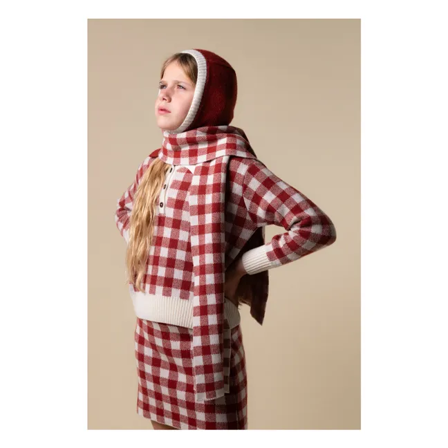 Jupe Gingham | Rouge