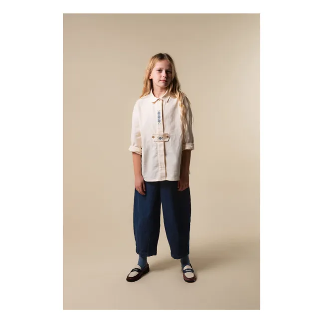 Chemise Austria Coton Bio | Ivoire