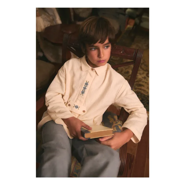 Austria Organic Cotton Shirt | Ivory