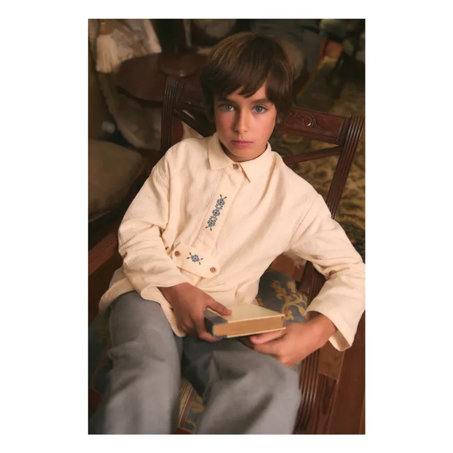 Austria Organic Cotton Shirt | Ivory