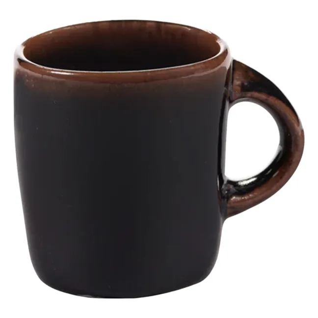 Tasses à café Out of lines, Uncharted - Set de 2 | Marron