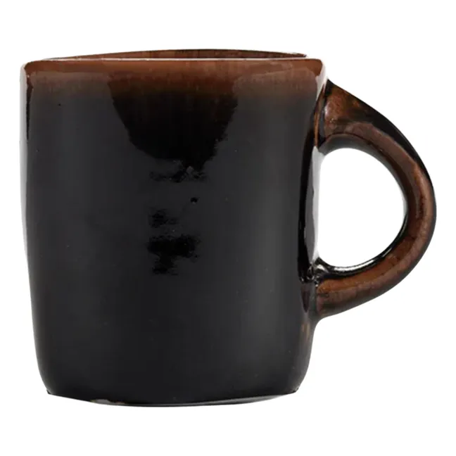 Tasses à café Out of lines, Uncharted - Set de 2 | Marron