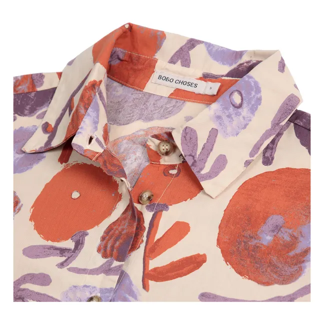 Vestido Dahlia de algodón orgánico - Colección Mujer | Crudo