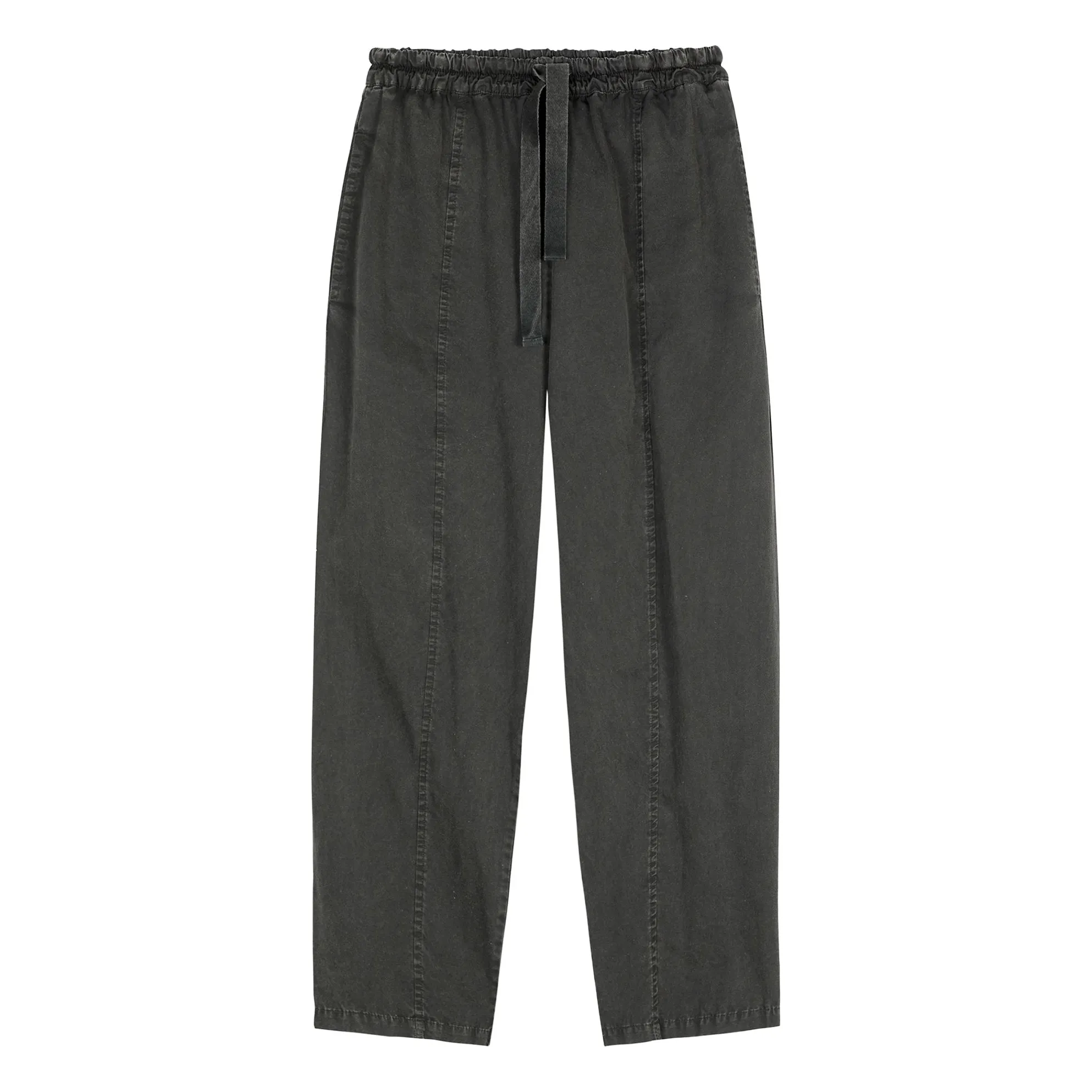 Bobo Choses Women's Dark Heather Grey Cocoon Organic Cotton Pants - Collection