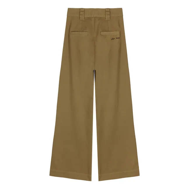 Pantalon Pinces - Collection Femme | Vert kaki