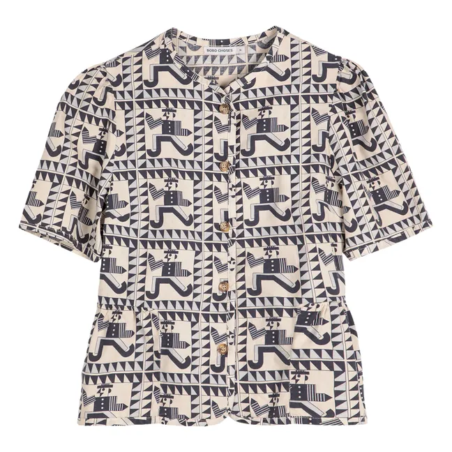 Blouse Mr Pencil Coton Bio - Collection Femme | Ecru
