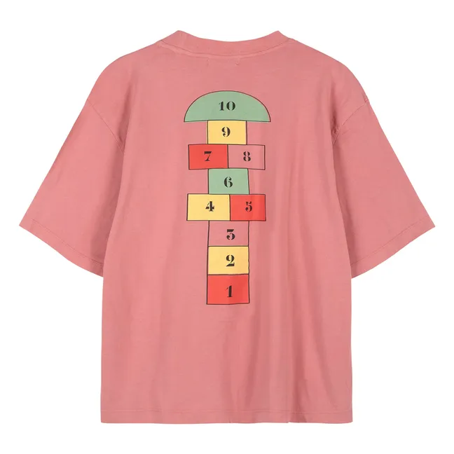 T-shirt Hopscotch Coton Bio - Collection Femme | Rose
