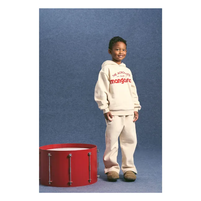 The Acrobats organic cotton sweatshirt | Ecru