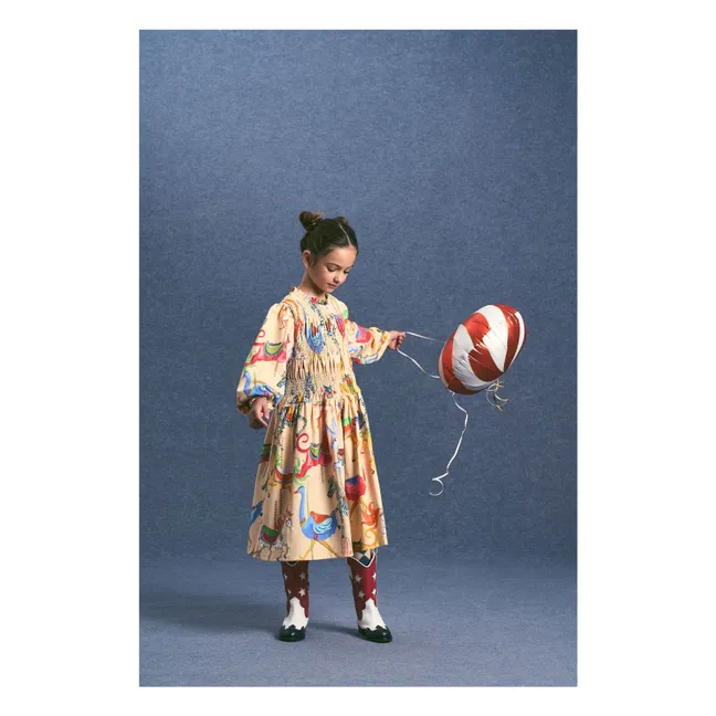 Robe Carnival Coton Bio | Rose pâle