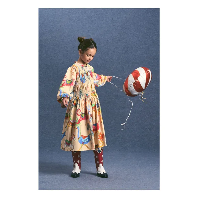 Robe Carnival Coton Bio | Rose pâle