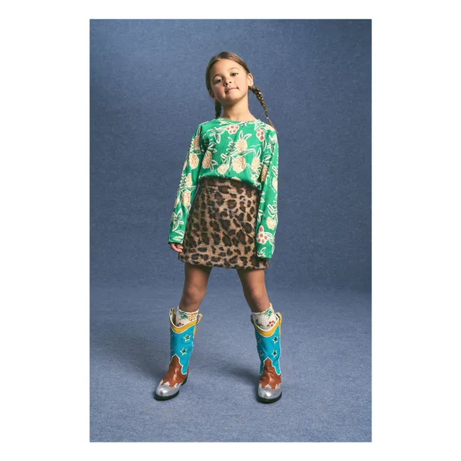 T-shirt Mimosa Coton Bio | Vert