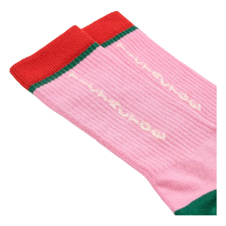 Lot de 2 Paires de Chaussettes Tic Tac Toe - Collection Femme | Bleu- Image produit n°6