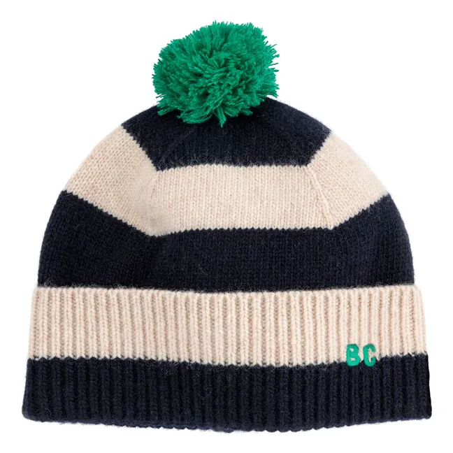 Mr Pencil recycled wool hat - Women's collection | Navy blue