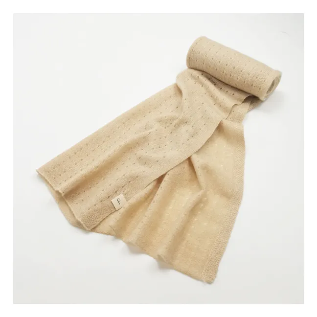Couverture Cachemire Bio | Caramel