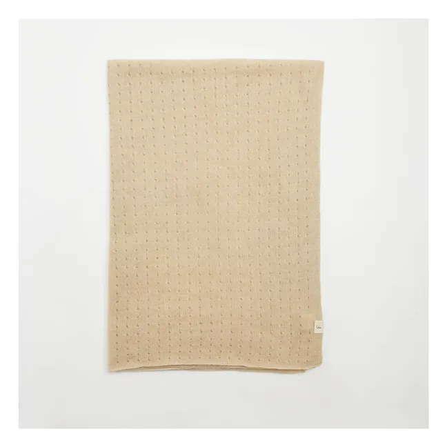 Couverture Cachemire Bio | Caramel