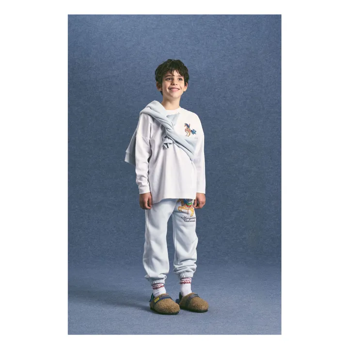 Jogger Carnival Coton Bio | Bleu- Image produit n°1