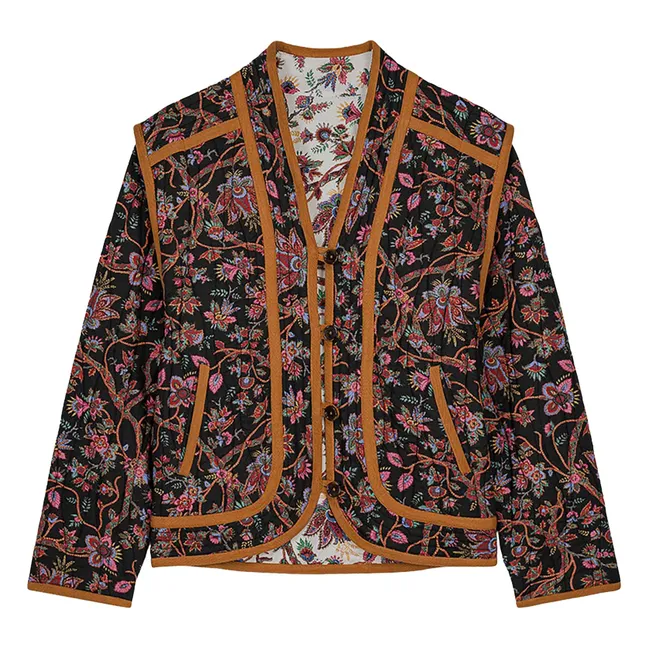 Veste Réversible Nelina Bluebell Grove - Collection Femme | Noir/Blanc
