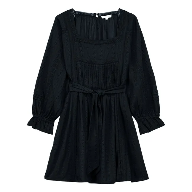 Robe Lauren Coton Bio - Collection Femme | Noir