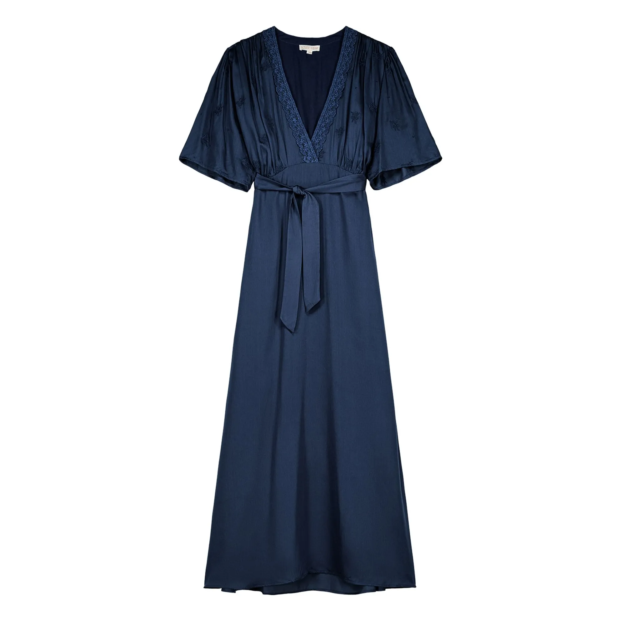 Louise Misha Women's Midnight Blue Lazlai Dress - Collection