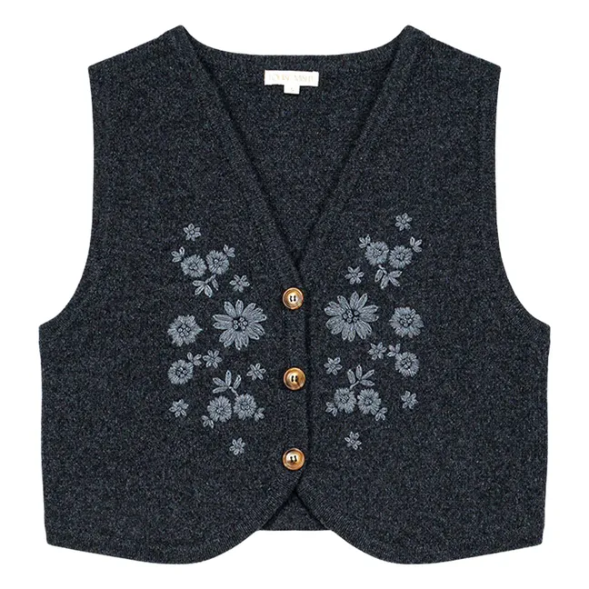 Ibinka Wool Sleeveless Vest - Damen-Kollektion | Kohle