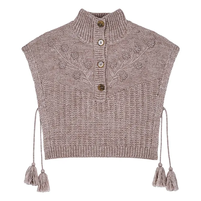Song Sleeveless Sweater - Women's Collection | Beige