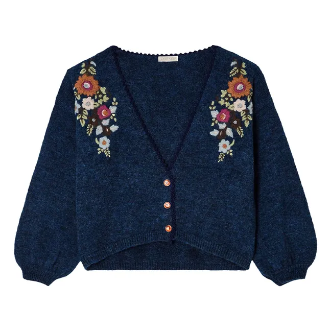 Gilet Lunami Fibres Recyclées- Collection Femme | Bleu marine