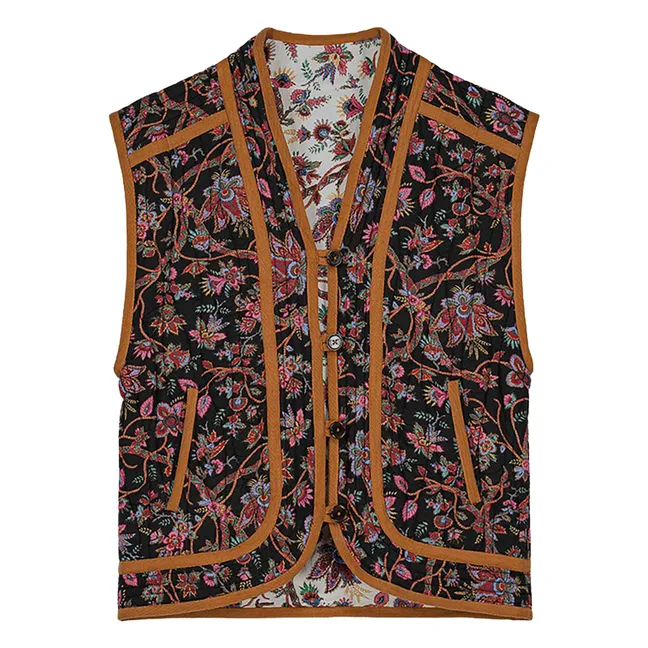 Veste Réversible Nelina Bluebell Grove - Collection Femme | Noir/Blanc