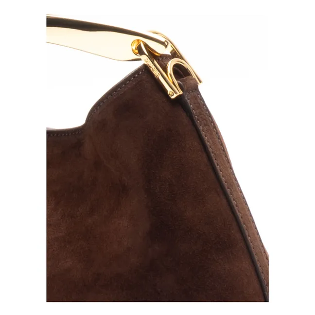 Mini bolsa Boomerang Suecia | Marrón