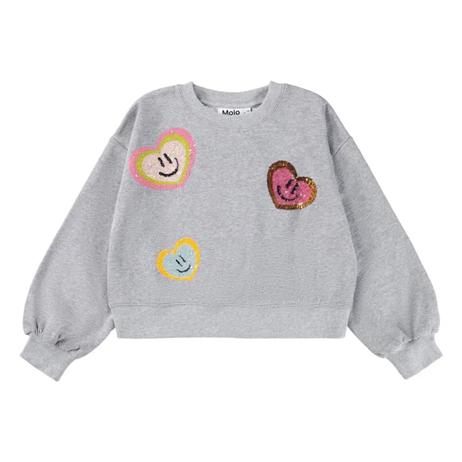 Sweat Miki Coton Bio | Gris