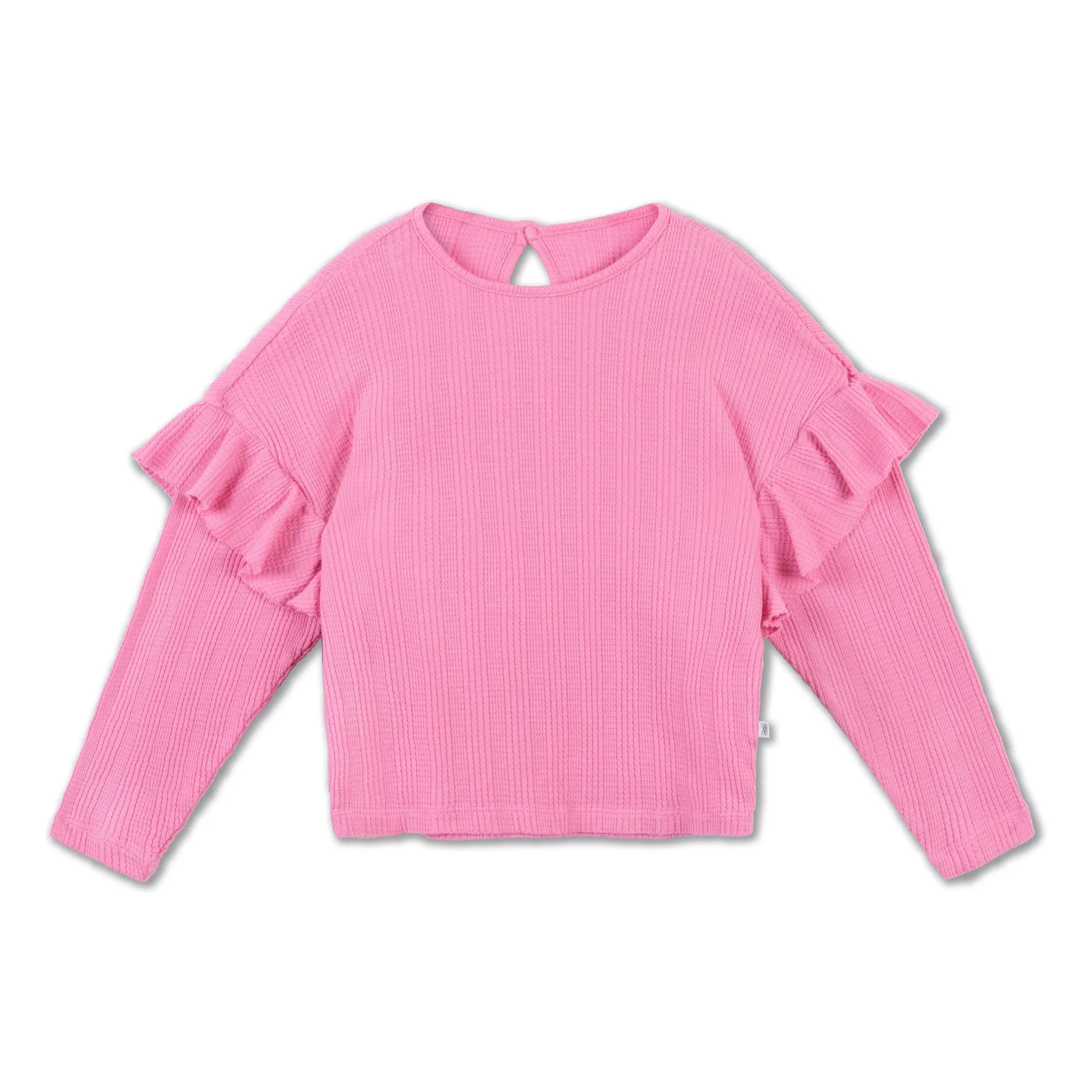 Repose Ams Pink Ruffle T-Shirt Organic Cotton