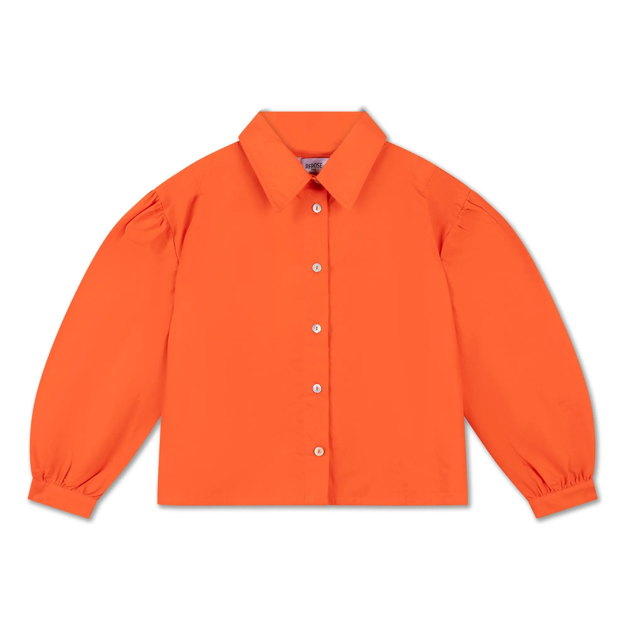 Repose Ams Orange Organic Cotton Blouse
